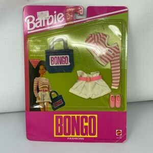 1992 Barbie Bongo Fashion Clothing Sportswear Outfit NEW on board
